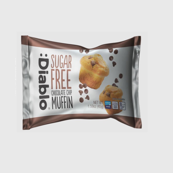 Diablo Sugar Free Chocolate Muffin 45g